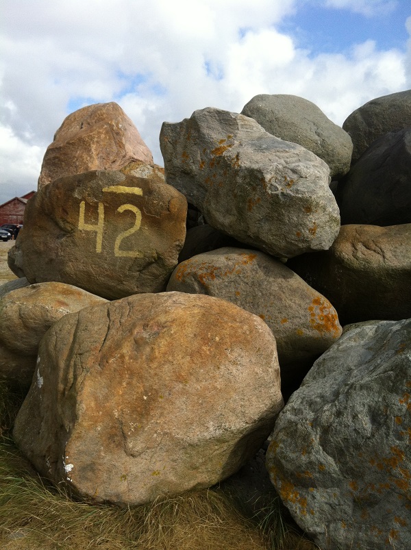 På sten i Nordjylland